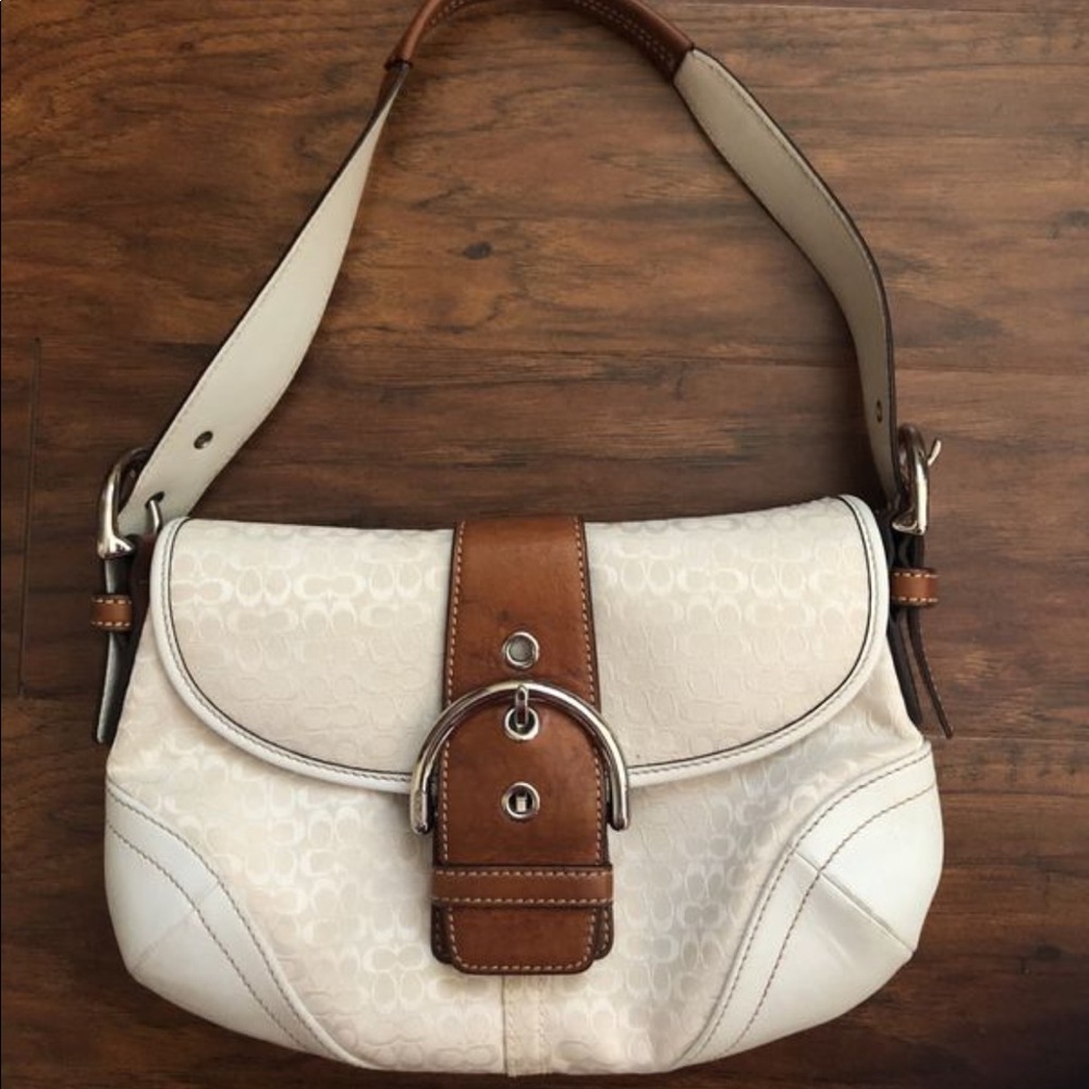 White COACH Purse